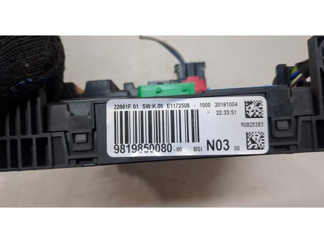 Блок BSI Peugeot 2008 2013-2019 9819850080