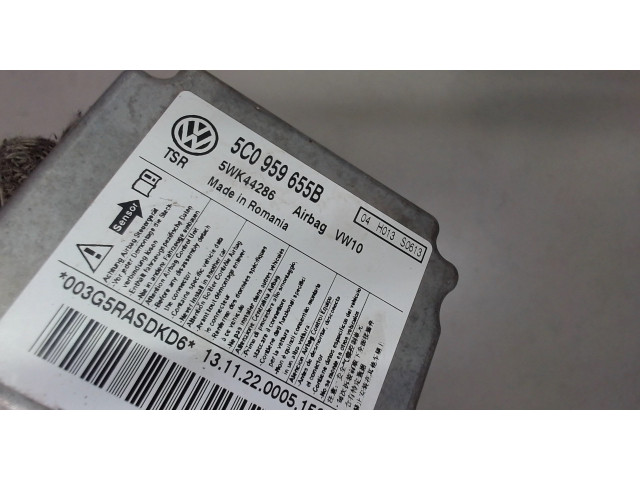 Блок управления подушками безопасности Skoda Yeti 2013-2018