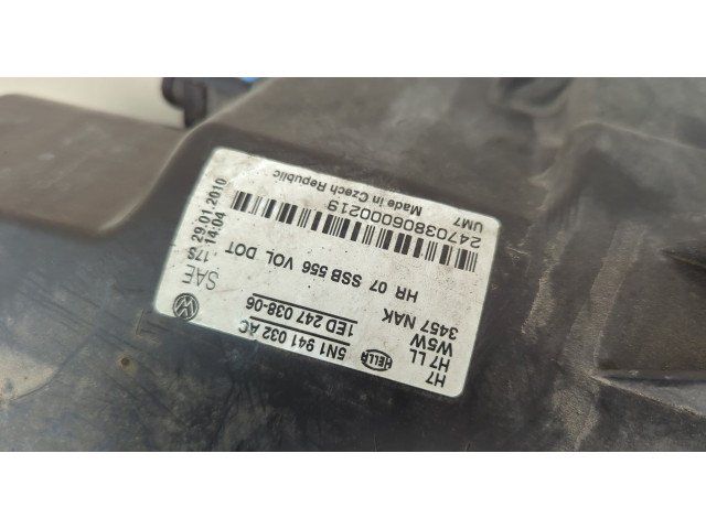 Фара передняя  Volkswagen Tiguan 2007-2011 правая 