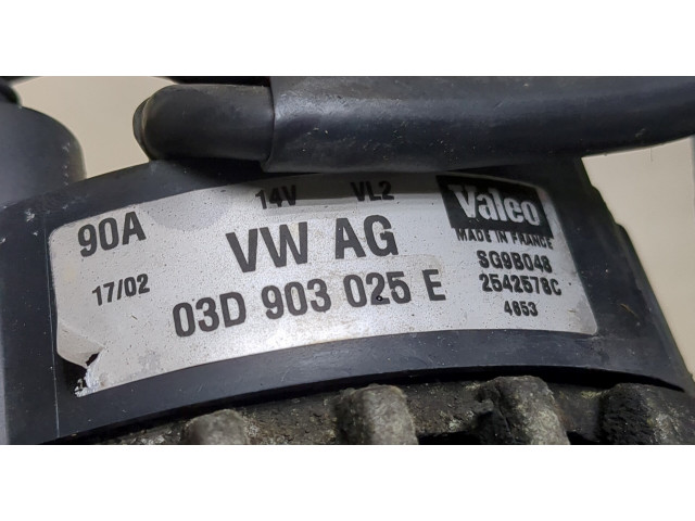 Генератор Seat Ibiza 3 2001-2006 0D903025EX 3 1.2 бензин