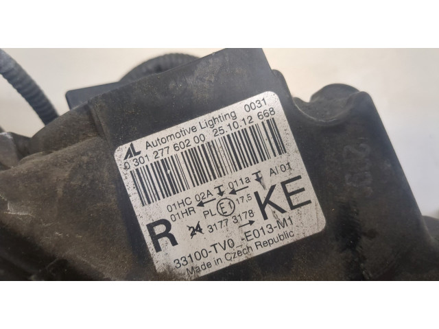 Фара передняя  Honda Civic 2011-2017 правая 