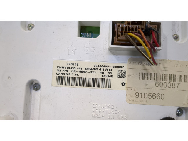 Панель приборов Jeep Grand Cherokee 2013- 68244041ac 3.6 Бензин