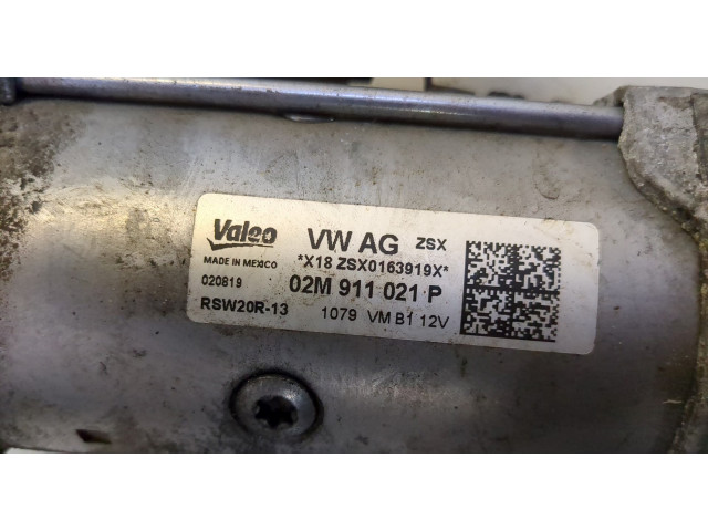 Стартер  Volkswagen Atlas 2017-2020 3.6  02M911021P, 02M911021PX   