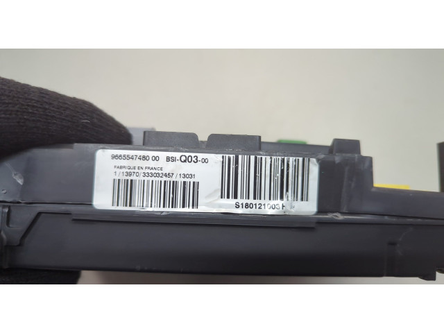 Блок BSI Citroen C4 2010-2020 9665547480