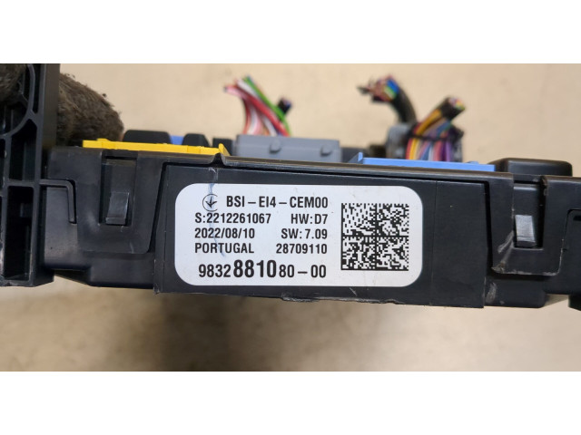 Блок BSI Peugeot 2008 2019-2023 9832881080