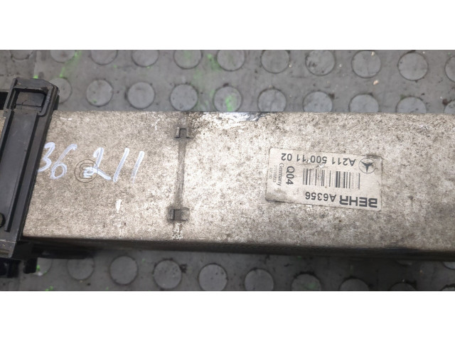 Интеркулер  Mercedes E W211 2002-2009 3.2  2115001102    