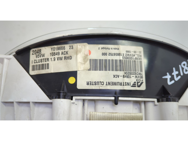 Панель приборов Volkswagen Sharan 1995-1999