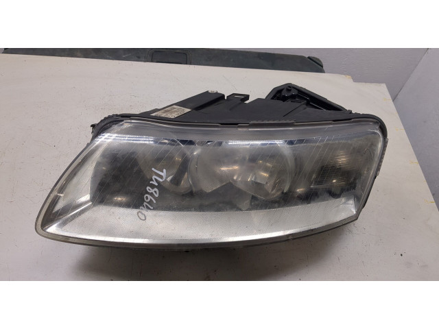 Фара передняя  Audi A6 (C6) 2005-2011 левая 