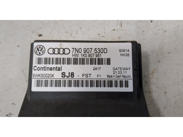 Блок комфорта  Volkswagen Tiguan 2007-2011      7N0907530D  