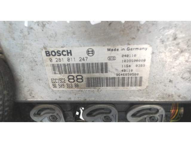 Блок управления двигателем  Peugeot Expert 1995-2007     