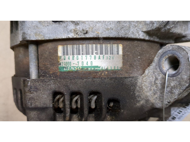 Генератор Jeep Grand Cherokee 2010-2013 4801778AF 3.6 бензин