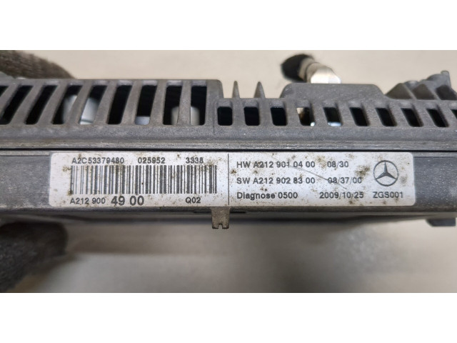 Дисплей мультимедиа Mercedes E W212 2009-2013