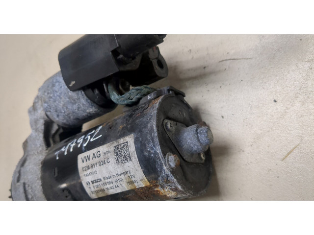 Стартер Audi Q3 2011-2014 02M911024C, 02M911024CX, 02E911024H, 02E911024HX