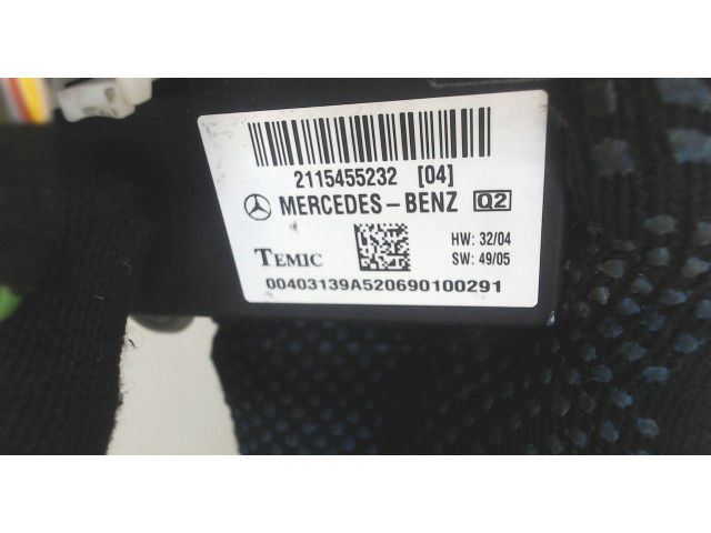 Блок комфорта Mercedes E W211 2002-2009 2115455232