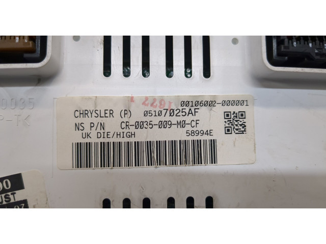 Панель приборов Jeep Patriot 2007-2010 0510705A 2 Дизель