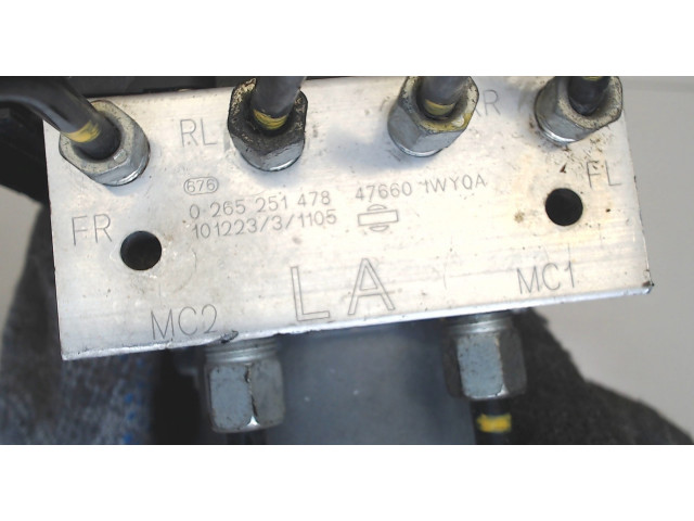 Блок АБС, насос (АБС, ESP, ASR) Infiniti FX 2008-2012