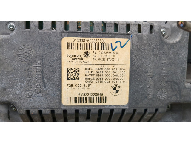 Дисплей бортового компьютера BMW X3 F25 2010-2017