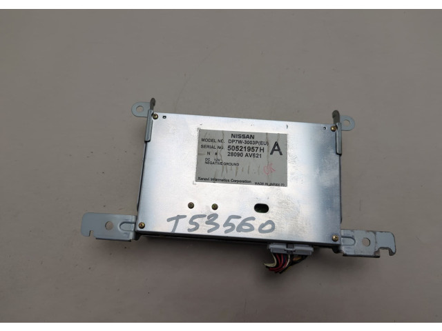 Дисплей бортового компьютера Nissan Primera P12 2002-2008 28090AV621