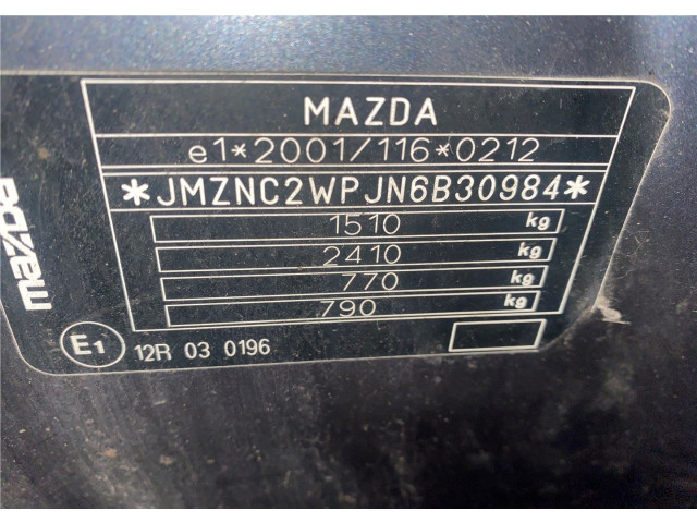 Блок управления подушками безопасности  Mazda 2 2003-2008     