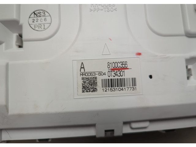 Панель приборов Mitsubishi ASX 2010-2020 8100C366