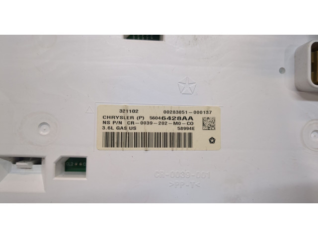 Панель приборов Jeep Grand Cherokee 2010-2013