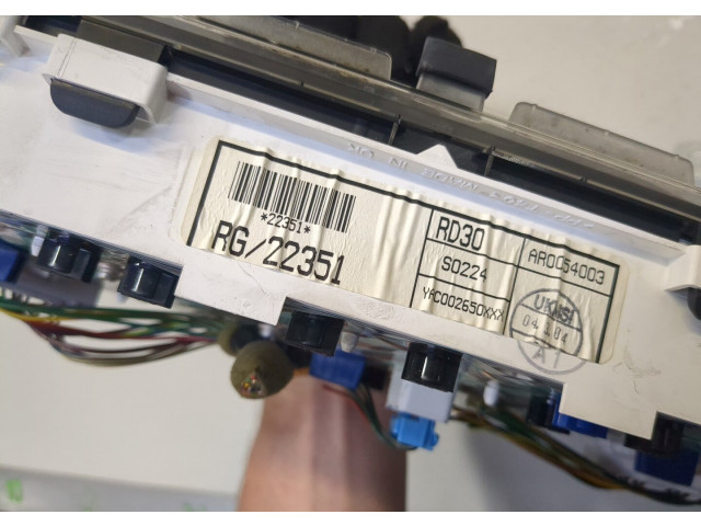 Přístrojová deska