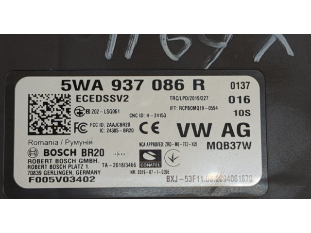 Блок комфорта Skoda Octavia (A8) 2019-2025 5WA937086R