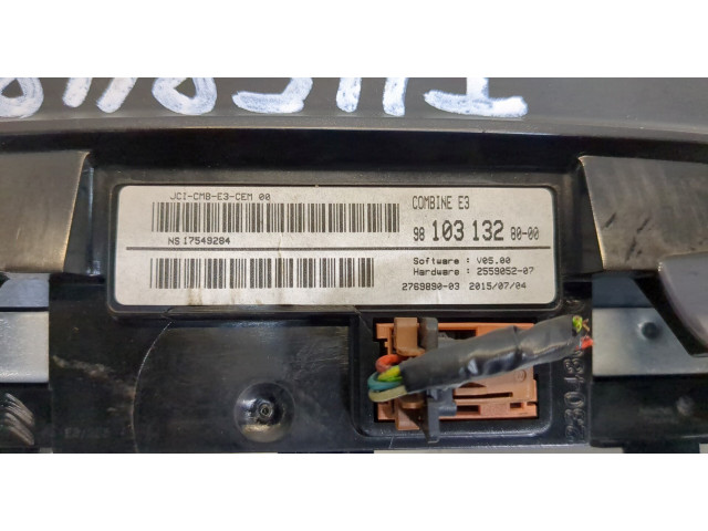 Панель приборов  Citroen C4 Cactus       9810313280     