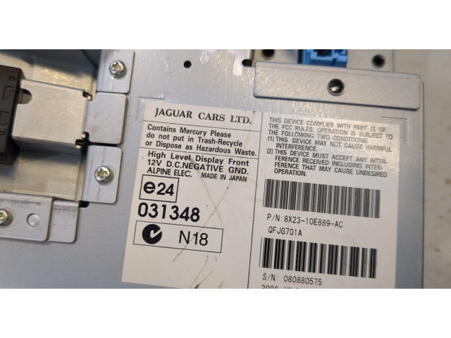 Дисплей бортового компьютера Jaguar XF 2007–2012