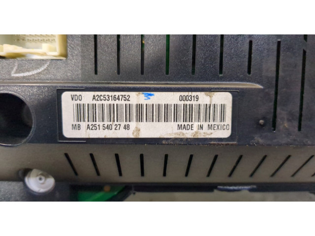 Панель приборов  Mercedes ML W164 2005-2011            3  Дизель