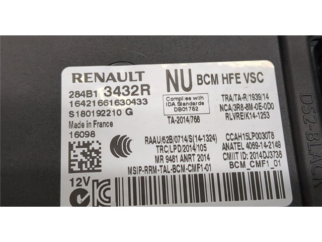 Блок комфорта  Renault Kadjar      284B13432  