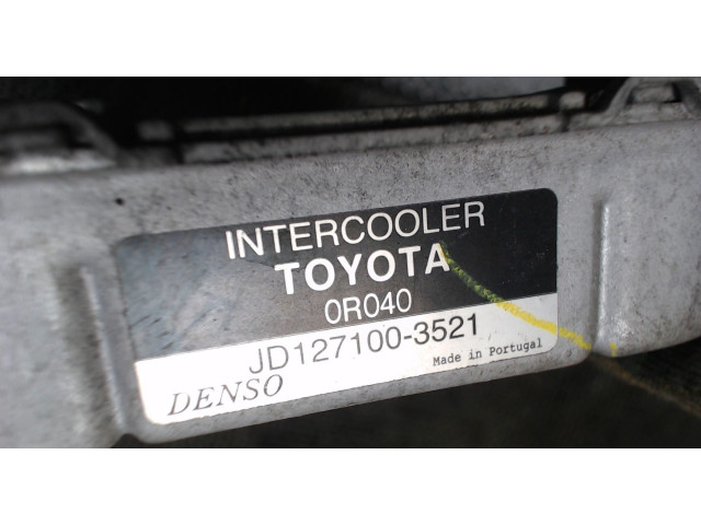 Интеркулер  Toyota Verso 2009-2018 2.0  jd1271003521    