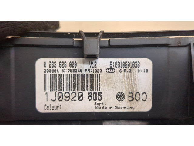 Панель приборов Volkswagen Golf 4 1997-2005 1J0920805X