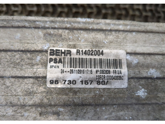 Интеркулер  Peugeot 5008 2009-2016 2.0  9673015780    