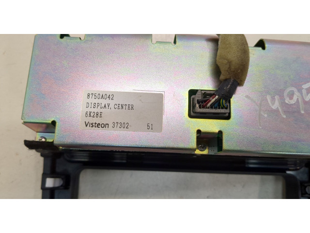 Дисплей бортового компьютера Mitsubishi Pajero 2006-2014