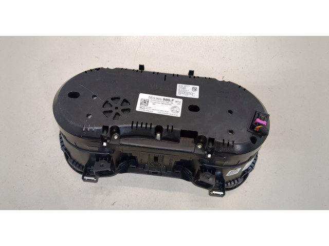 Панель приборов Skoda Octavia (A7) 2017-2021