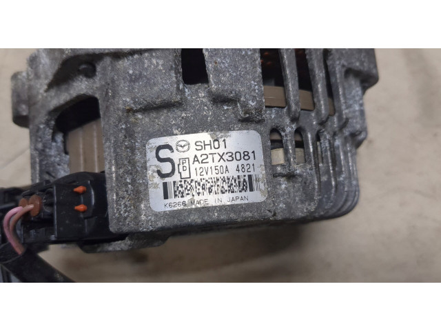 Генератор Mazda CX-5 2012-2017 SH0118300A 2.2 дизель