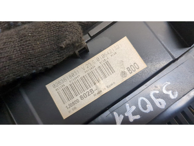 Панель приборов Volkswagen Golf 4 1997-2005 1J0920802BX