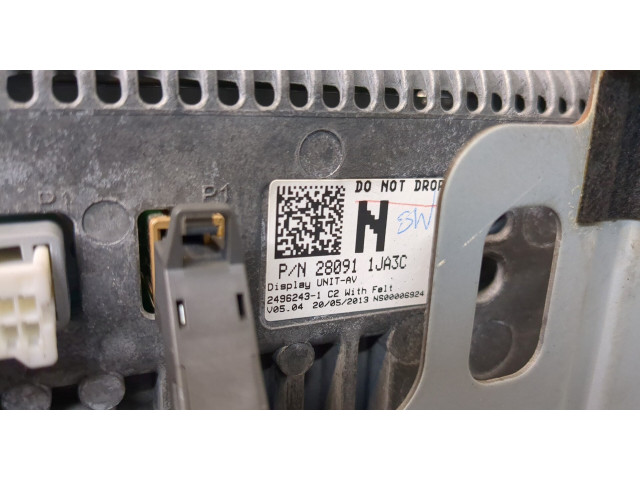 Дисплей бортового компьютера Infiniti QX56 2010-2013 280911JA3C