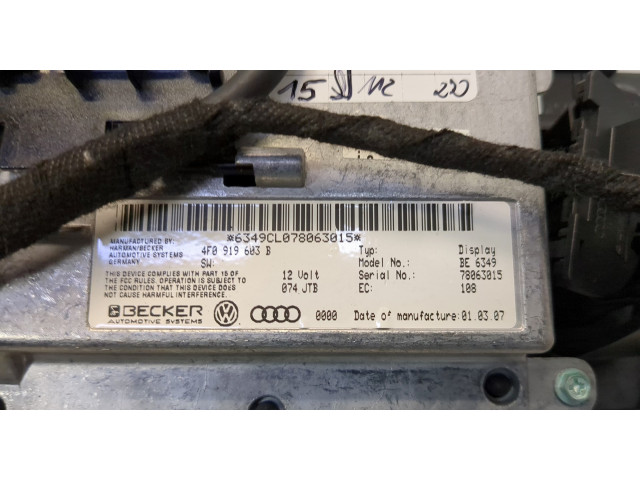 Панель приборов Audi Q7 2005-2015 4L0920930LX, 8T0919603C