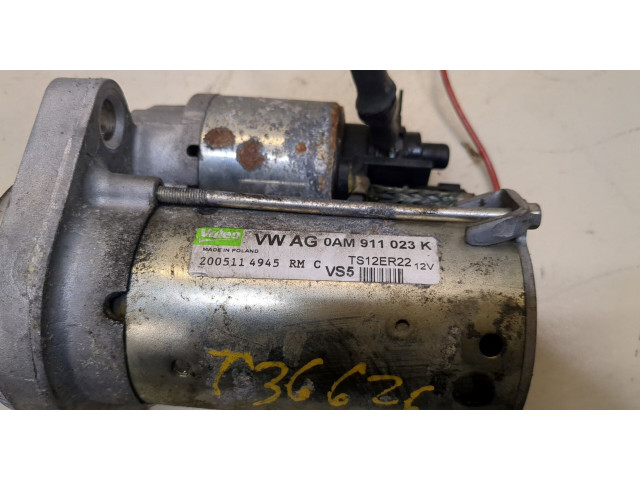 Стартер Skoda Fabia 2010-2014 1.2 0AM911023TX, 0AM911023B, 0AM911023BX