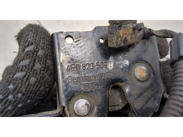 Замок капота  Audi A8 (D3) 2007-2010     