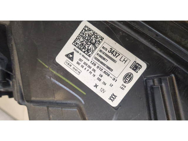 Фара передняя  Chevrolet Equinox 2017- левая 