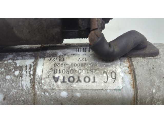 Стартер  Lexus IS 2005-2016 2.2  281000R010   