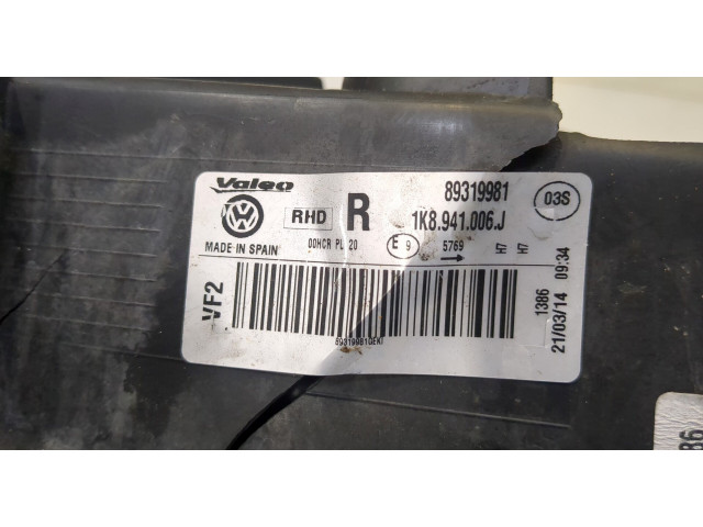 Фара передняя  Volkswagen Scirocco 2008- правая 