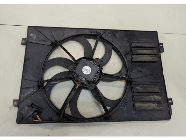 Вентилятор радиатора  Skoda SuperB 2008-2015           