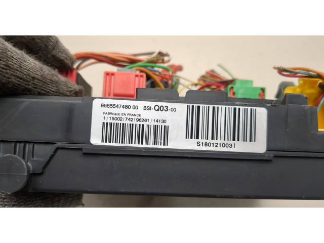 Блок BSI Citroen C4 2010-2020 9665547480