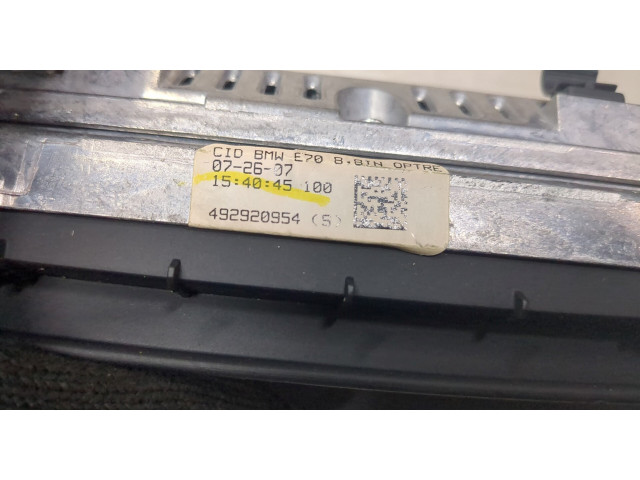 Дисплей бортового компьютера  BMW X5 E70 2007-2013 1562205         