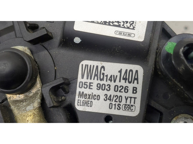Генератор  Volkswagen Jetta 7 2018-       05E903026K    