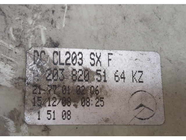 Задний фонарь     A2038205164   Mercedes CLC 2008-2011 